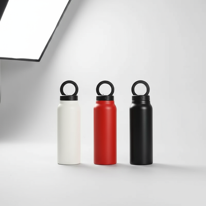 Water Mug With Magnetic Phone Holder