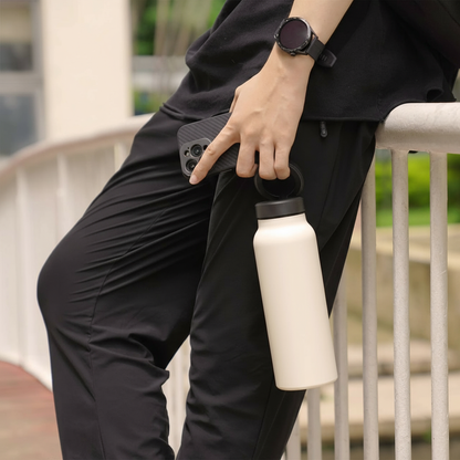 Water Mug With Magnetic Phone Holder