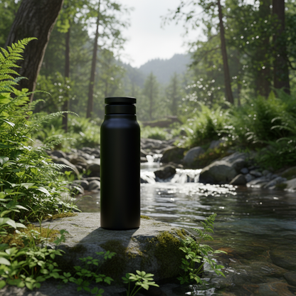 Water Mug With Magnetic Phone Holder