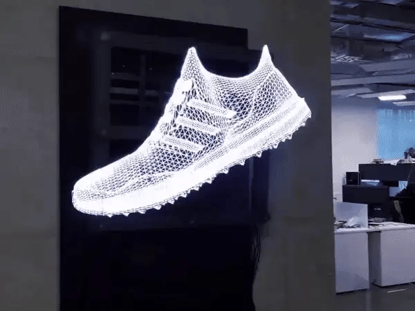 3D Holographic Machine Fan